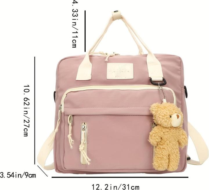 Only-Bags.Store Grosse Kapazität Multifunktions-Rucksack mit mehreren Taschen, Multifunktions-Rucksack Handtasche