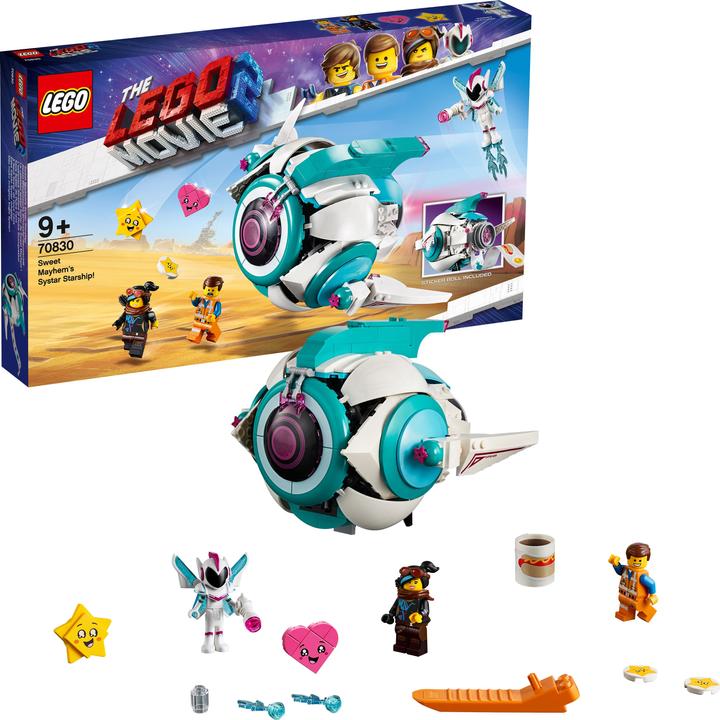 Actual product image LEGO Sweet Mishmash Systar Spaceship (70830)