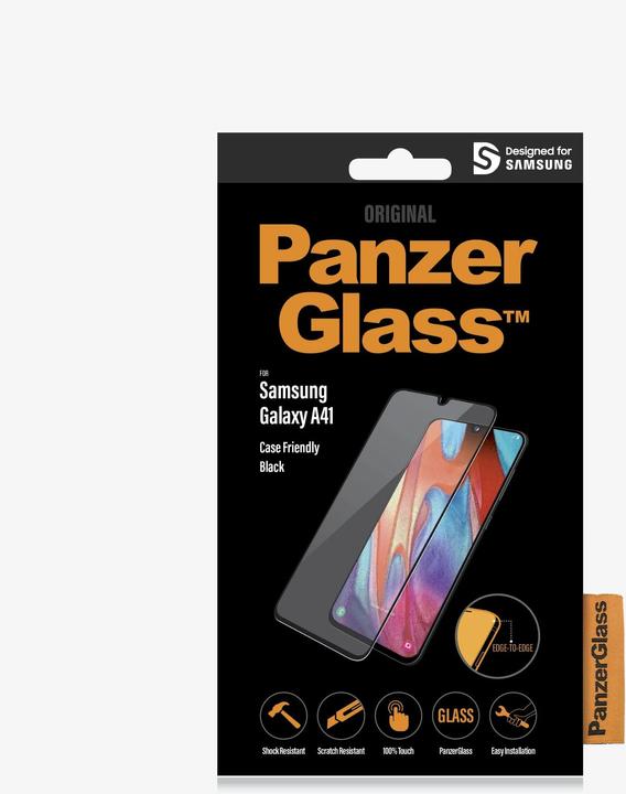Actual product image PanzerGlass edge to edge (1 Piece, Samsung Galaxy A41)