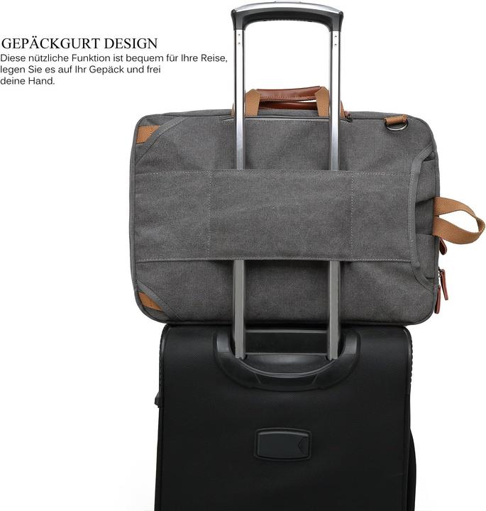 Image du produit CoolBELL Umwandelbarer Laptoprucksack