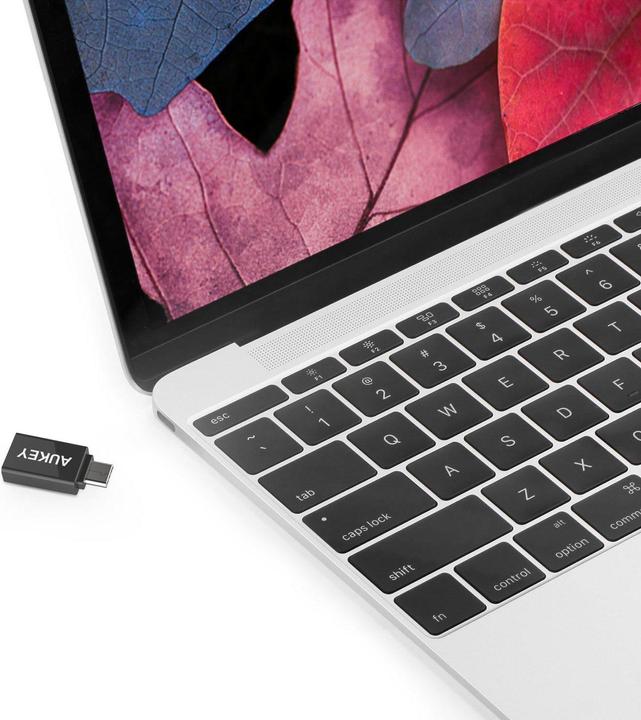 Produktbild Aukey USB C to USB 3.0 Adapter (USB 3.0, 2.80 cm)