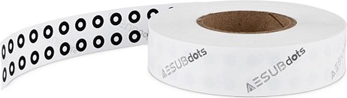 Produktbild Aesub Dots Markers Retro 6mm (Schwarz, 6 mm, 3000 x)