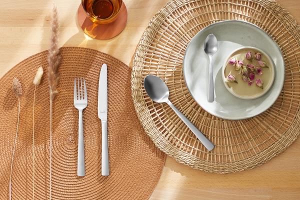Produktbild Amefa VENTURA Besteckset, 24-teilig, Edelstahl, mattiert (24 Stück, Besteck Set)