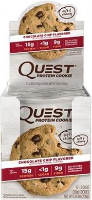 Image du produit Quest Cookie aux protéines (Chocolate, 12 pcs, 59 g)