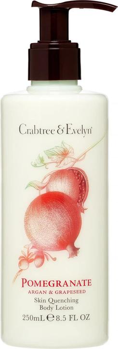 Actual product image Crabtree & Evelyn Pomegranate Argan Grapeseed Quenching Body Lotion - 250 Ml (Body lotion, 250 ml)
