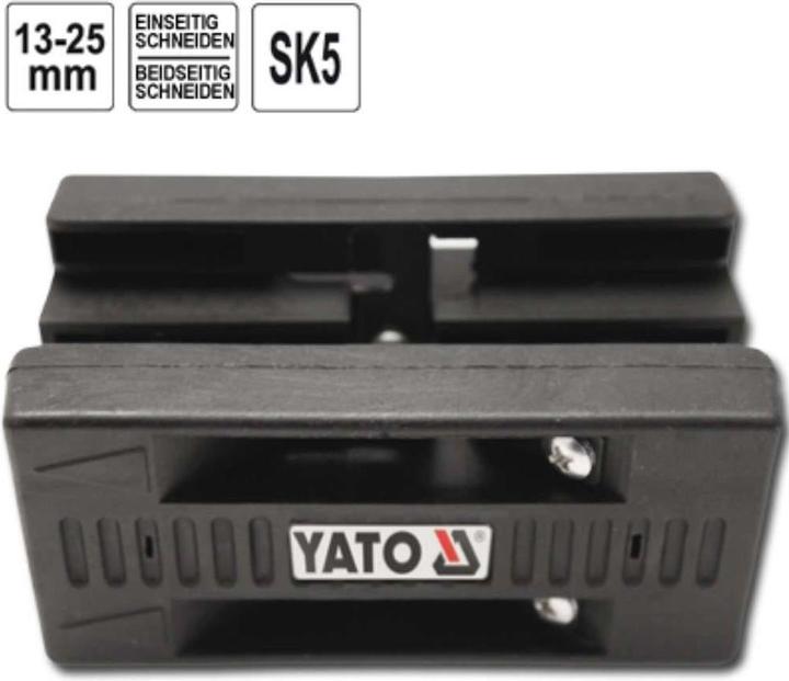 Immagine prodotto Yato Pialla professionale per bordi da 13 a 25 mm (25 mm)