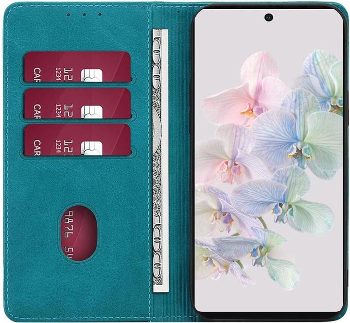 Actual product image Cover-Discount Google Pixel 7a - Stand Flip Case Cover light blue (Google Pixel 7a)