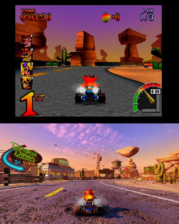 Actual product image Activision Crash Team Racing: Nitro Fueled (PS4, FR)