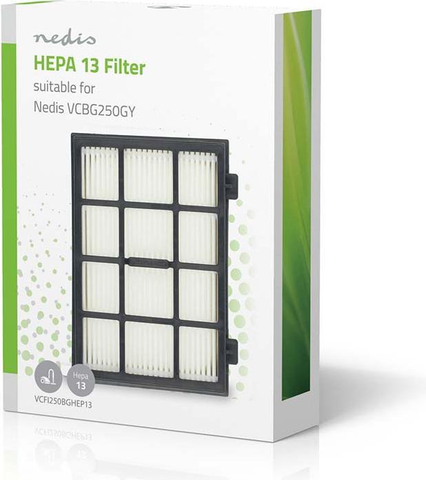 Image du produit Nedis Ersatz-Aktiv HEPA Filter - Ersatz für: - Schwarz/Weiss