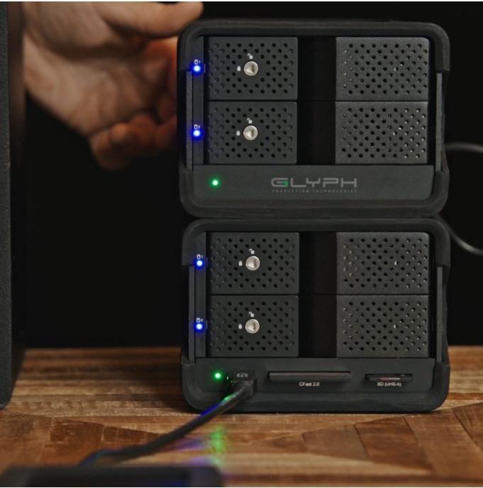 Image du produit Glyph Blackbox PRO RAID 8TB, Enterprise Class, USB-C (3.1, Gen 2) (8 To)