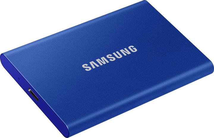 Actual product image Samsung Portable T7 Blue (500 GB)