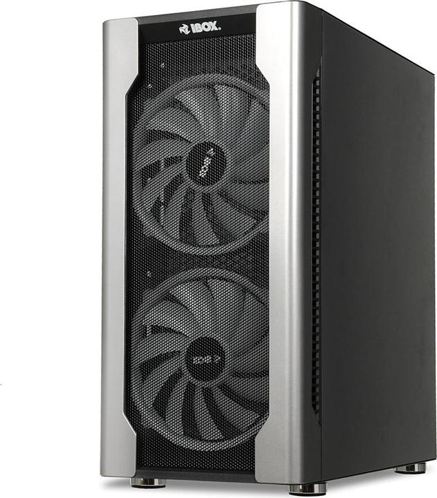 Actual product image iBox Enclosure I-Box Chiron Zh68 Gaming (mATX, ATX, Mini-ITX)