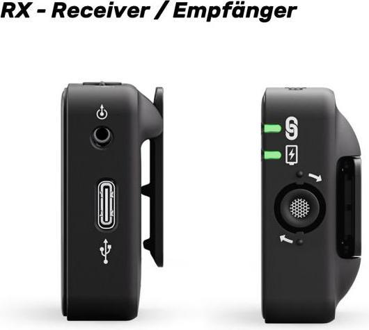 Produktbild RØDE Wireless ME mit Lavalier GO und Windschutz