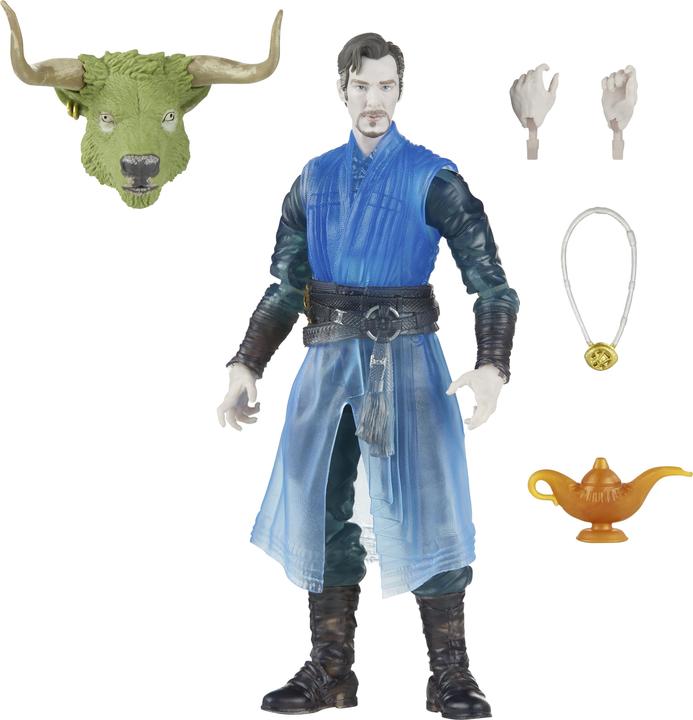 Actual product image Hasbro Legends Series Doctor Strange Astralform, 15 cm tall action figure, 2 accessories and 2 build...