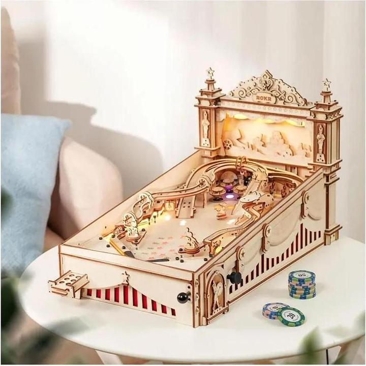 Actual product image Rokr Pinball machine