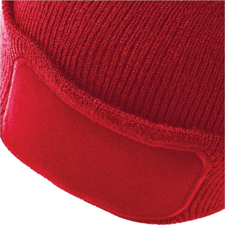 Actual product image Beechfield Unisex Adult Patch Beanie