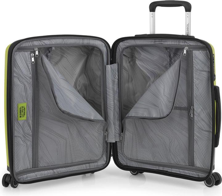 Immagine prodotto Gabol Set di valigie Shinyuu a 4 ruote 3 pezzi con piega elastica (220 l, XL (da 115l))