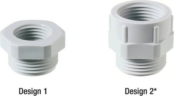 Image du produit Jacob Réducteur mâle PG21 femelle PG16 Polyamide, gris clair RAL 7035