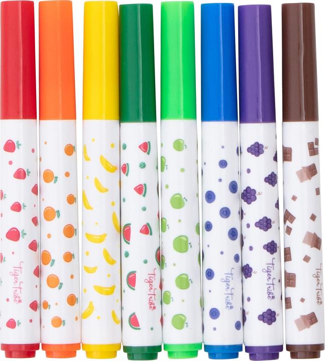 Image du produit Tiger Tribe Marqueurs parfumés (multicolore, 8 x)