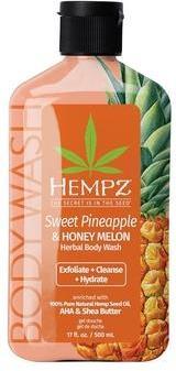 Actual product image Hempz Body Wash Sweet Pineapple & Honey Melon Hydrating for Sensitive Skin