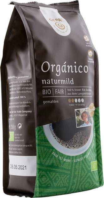 Actual product image GEPA Cafe Organico ground (250 g)