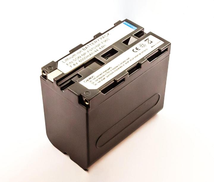 Actual product image AGI NP-F950 - 6000 mAh - 7.4 V - Lithium-Ion (Li-Ion) (Camera battery)