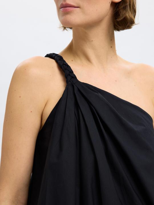 Produktbild Selected Femme Geflochtenes One-Shoulder Kleid (40)