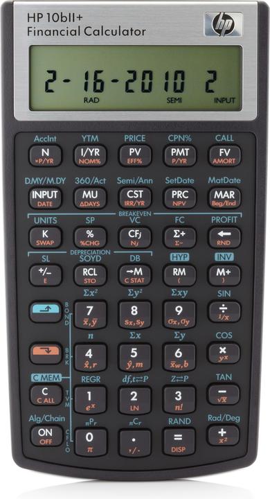 Image du produit HP 10bii+Int (Piles)