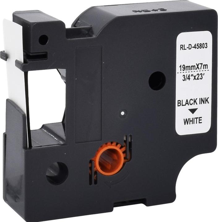 Image du produit Neutral DYMO D1 19mm NOIR-BLANC S0720830/45803 Ruban d'écriture 7m (1.90 cm, Noir)