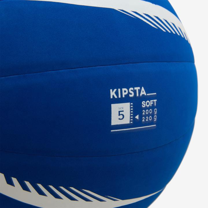 Produktbild Kipsta Volleyball 200 / 220 g Ball VB500 Soft - Blue/White (5)