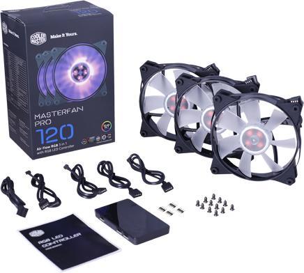 Immagine prodotto Cooler Master Ventola per computer MasterFan Pro 120 Air Flow RGB (120 mm, 1 x)