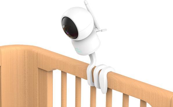 Produktbild ETA | Baby Monitor | 630690000 MIMI | Flexible camera | White (Babyphone mit Kamera, 10 m)