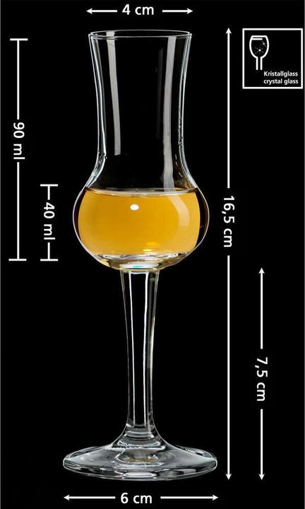 Actual product image Ritzenhoff & Breker Mambo (0.90 dl, 4 x, Liqueur glasses + grappa glasses)