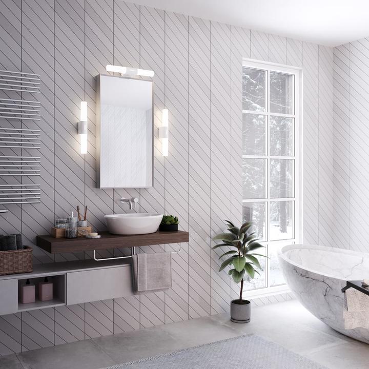 Produktbild Nordlux Helva Basic, Doppel- Wandleuchte,Weiss (900 lm)