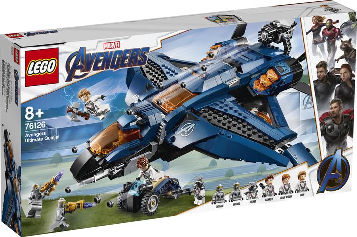 Produktbild LEGO Ultimativer Avengers-Quinjet (76126, LEGO Marvel)