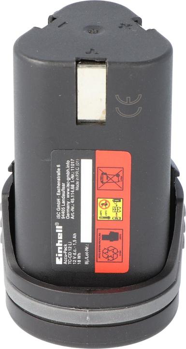 Produktbild XCell Einhell 12V TC-CD 12 Li Accu-Pack 45.113.65 Ersatz-Akku 1,3Ah 4511365 oder 451146801805 (12 V)