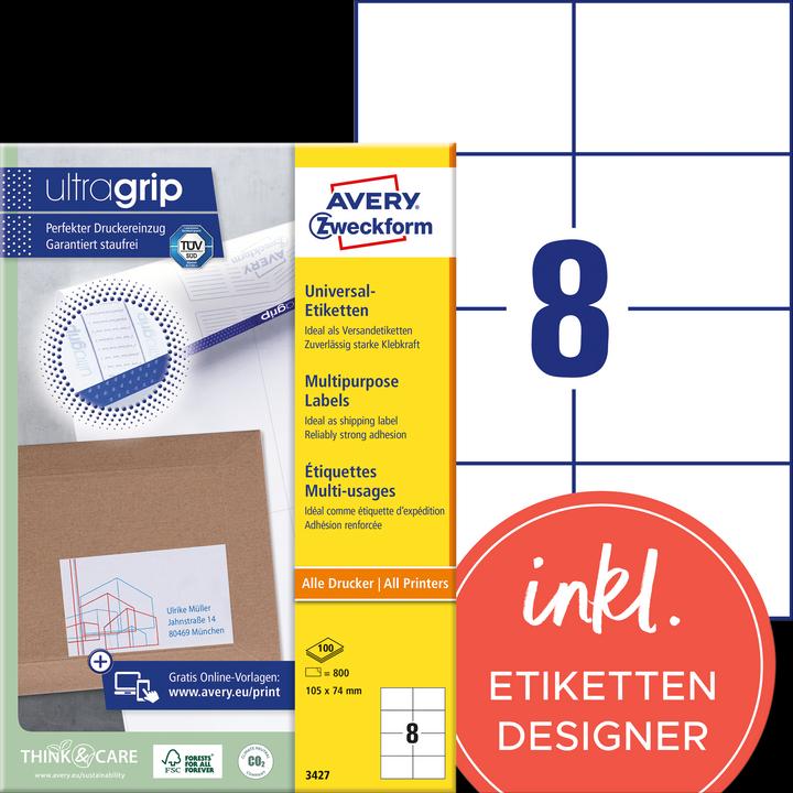 Avery Universal labels