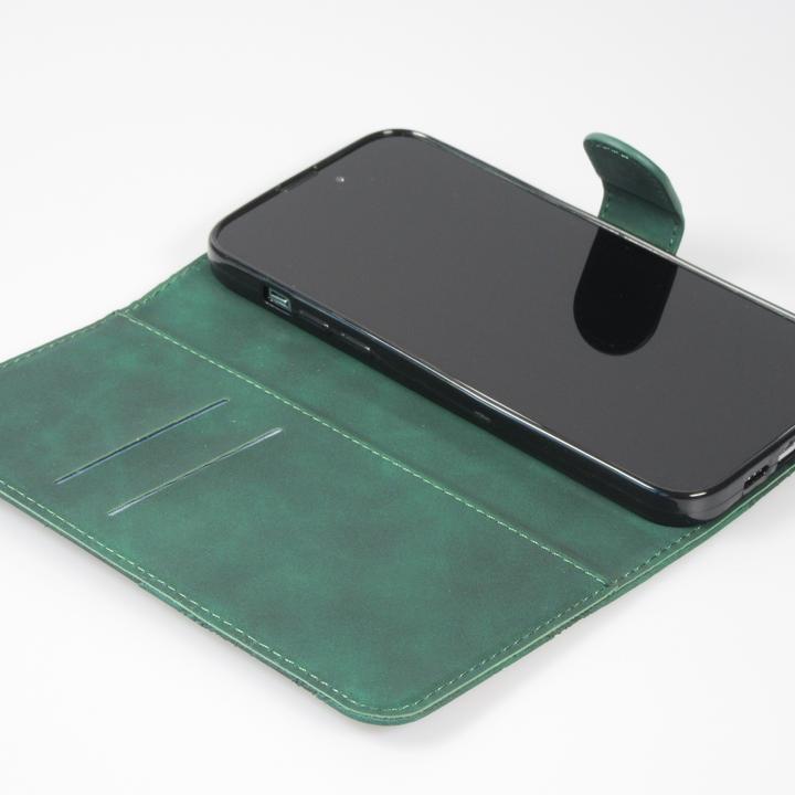 Image du produit PhoneLook Fourre Flip 3D en similicuir Oeil du tigre (Apple iPhone 15 Plus)