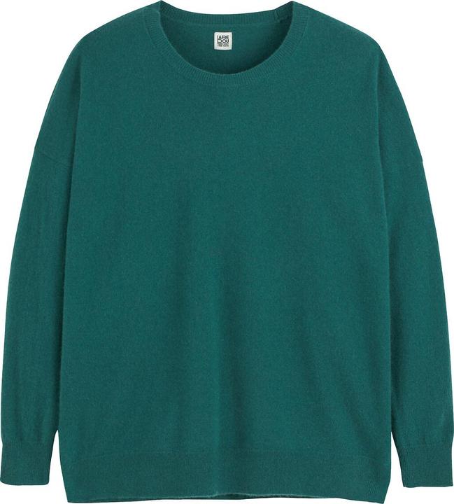 La Redoute Collections Kaschmir-Pullover mit rundem Ausschnitt