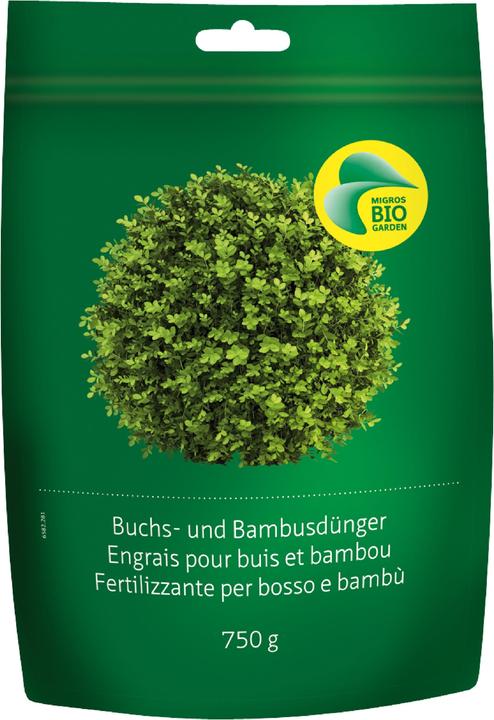 Produktbild Migros-Bio Garden Buchs- und Bambusdünger (0.75 kg)