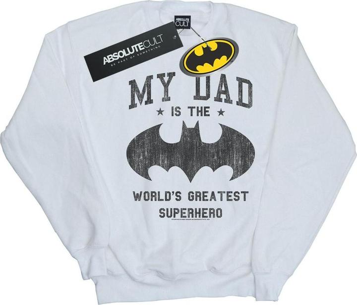 Batman Mein Vater ist ein Superheld Baumwolle Sweatshirt