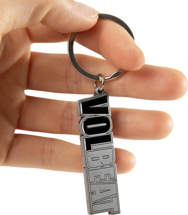 Actual product image Volbeat Logo keyring
