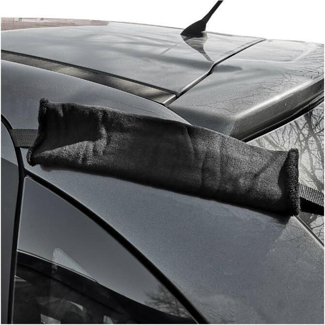 Actual product image Mottez Car body protection for bicycle carrier (Black)