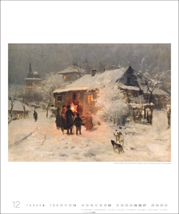 Actual product image Allegro - Musik in der Kunst Kalender 2026 (46 x 55 cm, German)