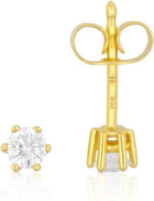 Image du produit Muau Boucles d'oreilles monture 6 poignées (Or jaune 750/18K)