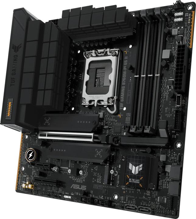 Actual product image ASUS TUF GAMING B760M-PLUS II (LGA 1700, Intel B760, mATX)