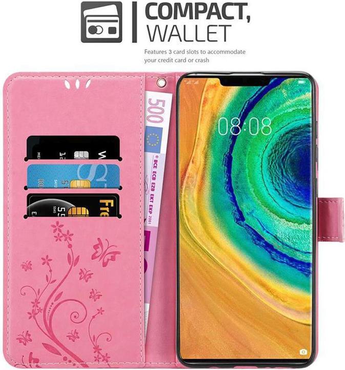 Actual product image Cadorabo Flower Book Cover (Mate 30 Pro)