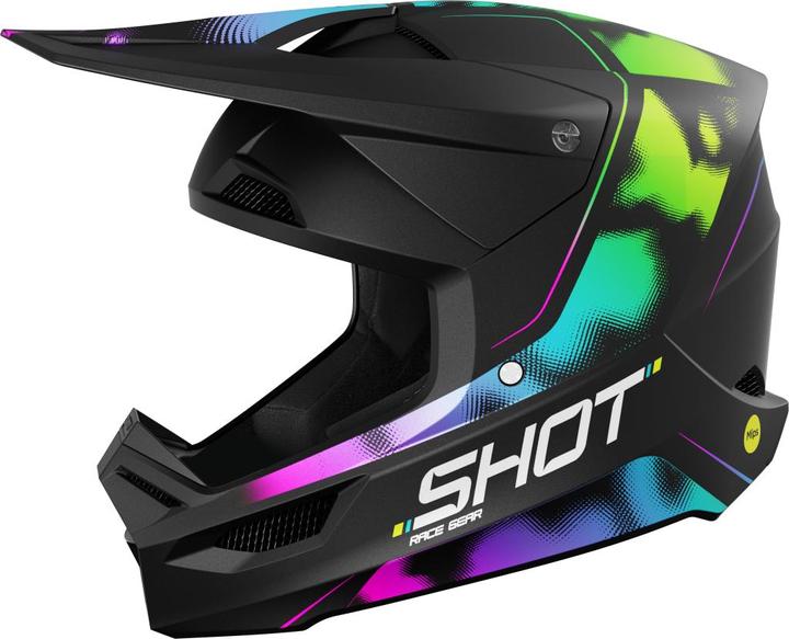 Produktbild Shot RACE NITRO Helm matt schwarz XS (XS)