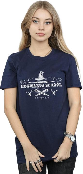 Immagine prodotto Hogwarts First Year Maglietta Ampia Donna (L)