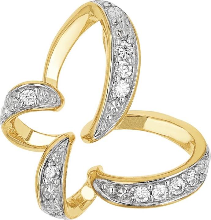 Immagine prodotto Amor Ciondolo Cupido da donna, argento 925, zirconi sintetici. | Farfalla (Argento 925)